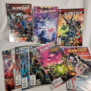 Justice League DC Comics Lot #13-24 New 52 Geoff Johns Jim Lee Near Mint 9.0